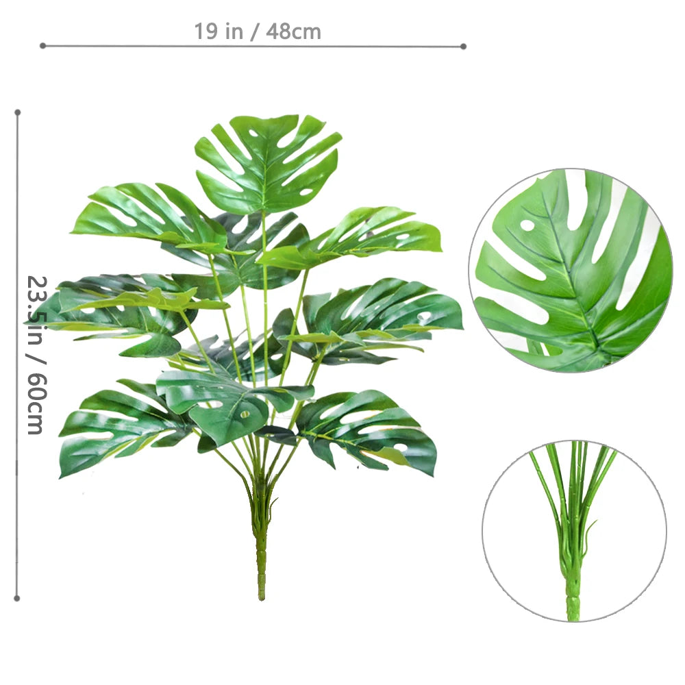 Artificial Monstera Plants Tall